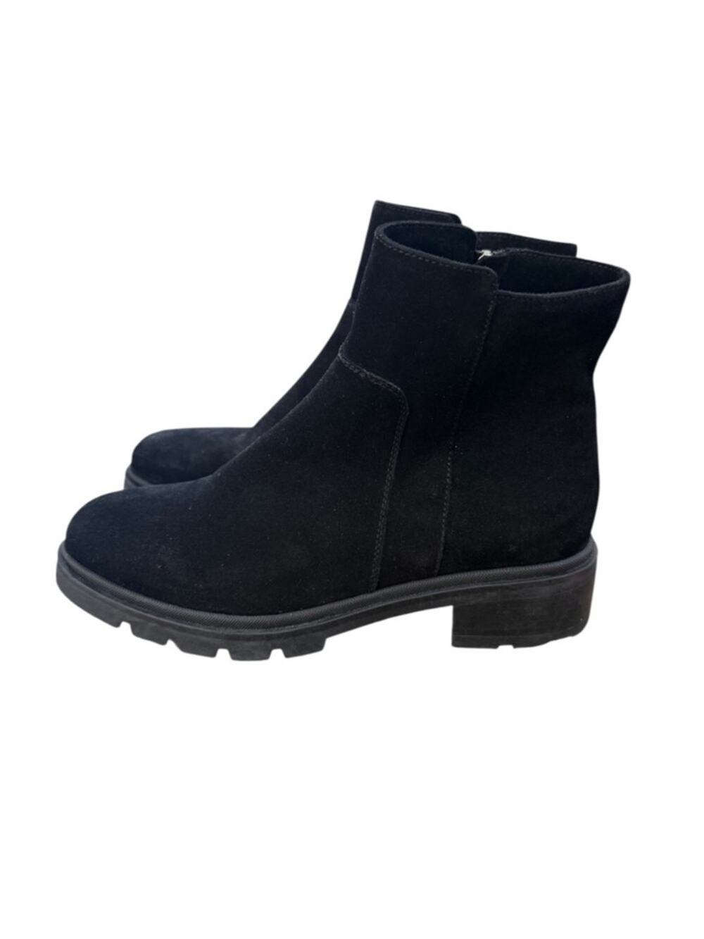 La Canadienne Kiki City Cry Black Waterproof Booties – Sz 8